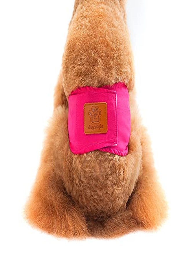 PETANGEL Male Dog Wrap Reusable Diaper |Male Belly Band Washable Diaper | Highly Absorbent Diaper, Physiological Sanitary Pant for Small - Medium Dogs (Pink, Size: XL, Adjustable Waist: 51 cm -58 cm) - Image 1